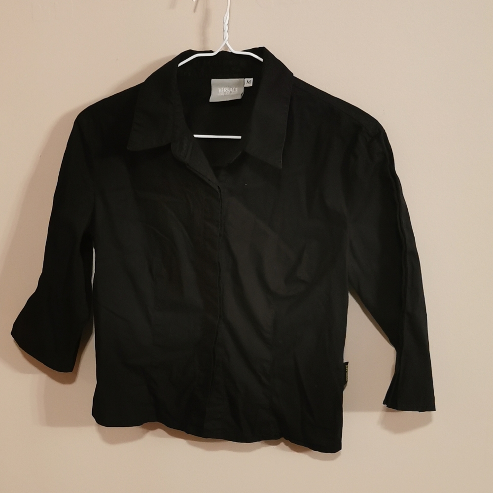 Authentic Versace botton down shirt size M - Picture 6 of 10